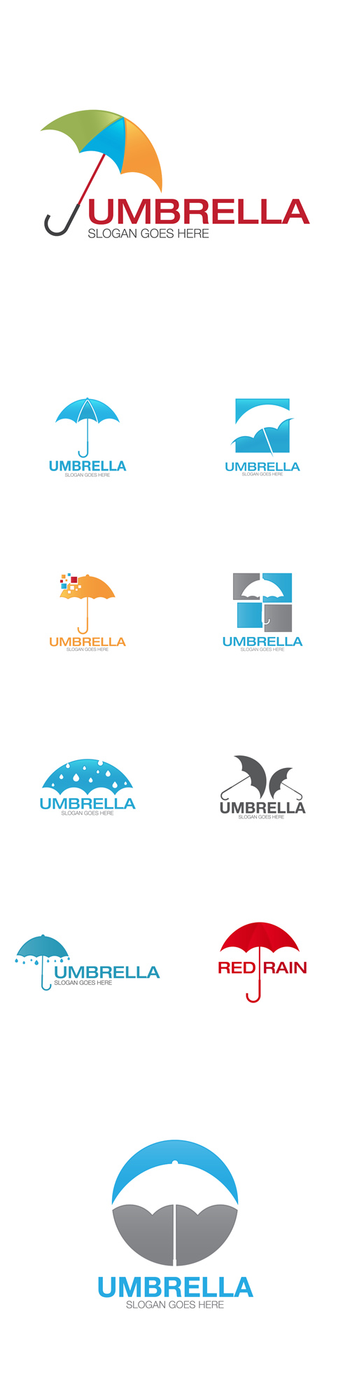 Vectors - Umbrella Logos