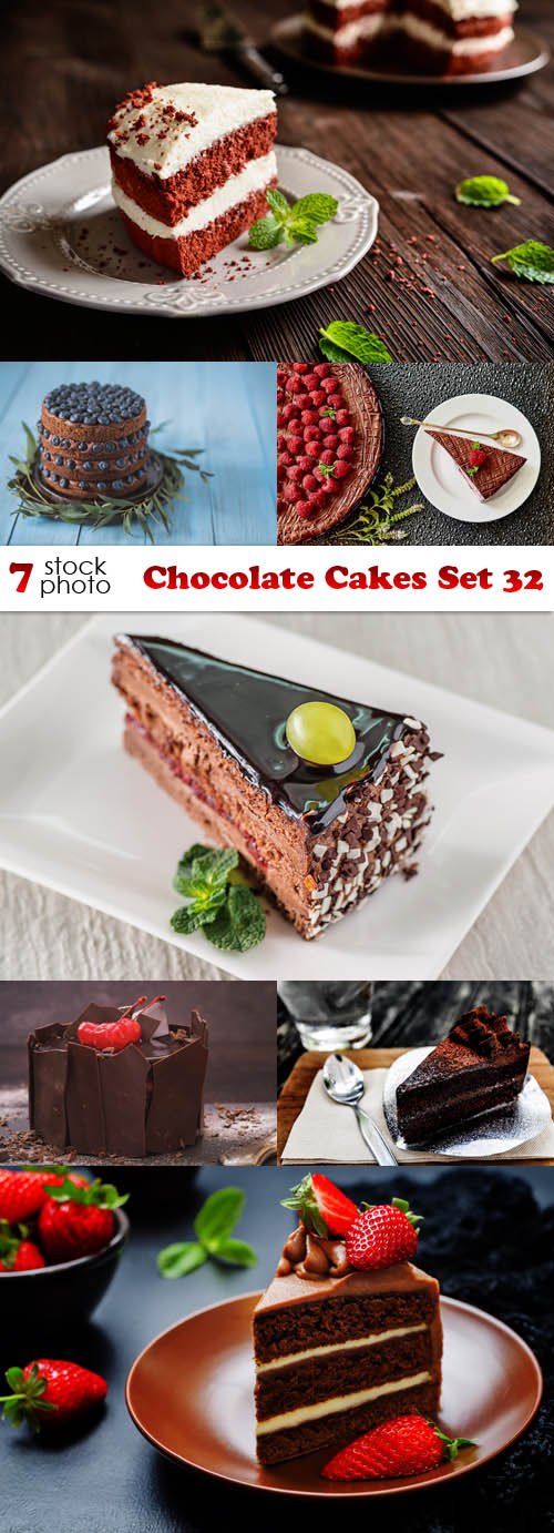 Photos - Chocolate Cakes Set 32