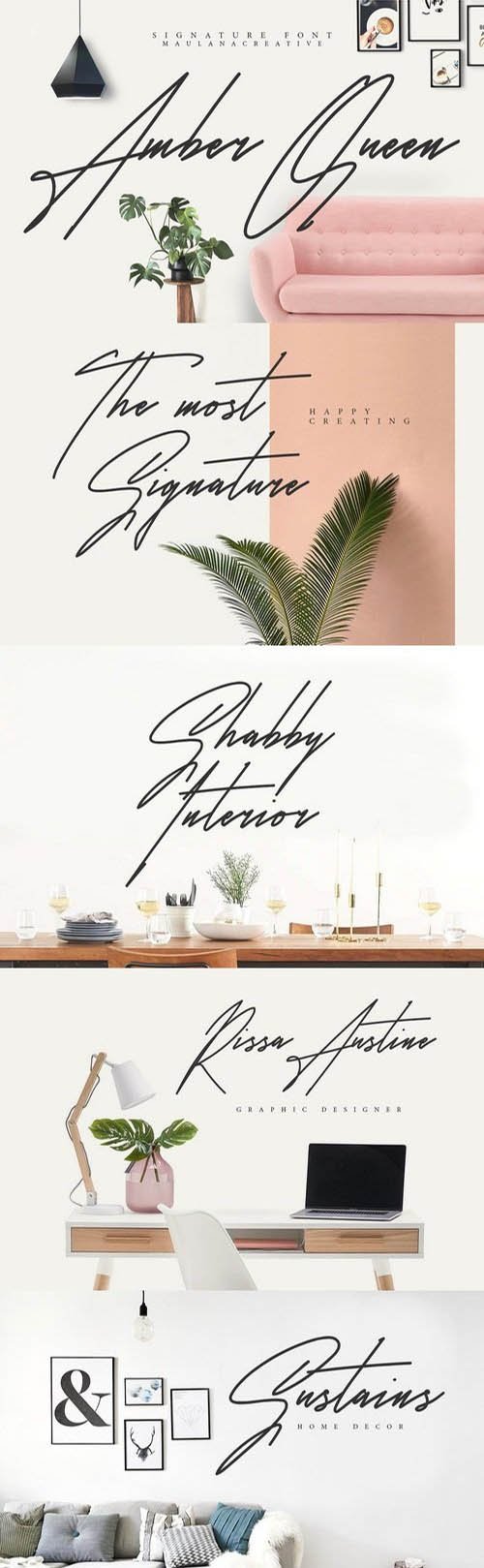 Amber Queen - Signature Font 2178039