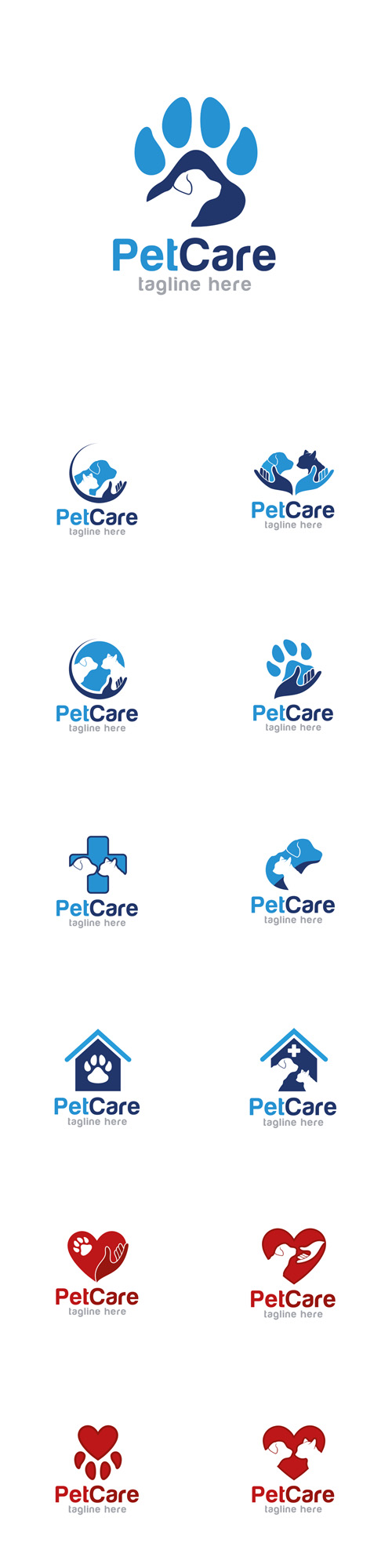Vectors - Pet Care Logos Design