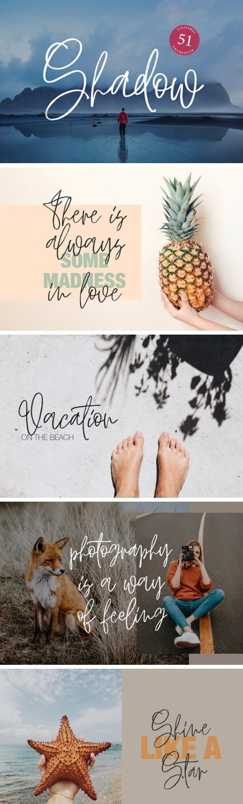 Shadow Script Font