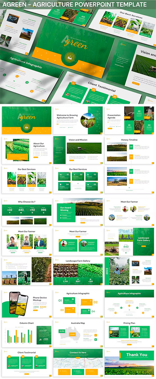 Agreen - Agriculture Powerpoint Template