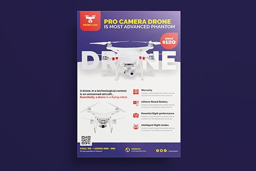 Drone Product Showcase Flyer