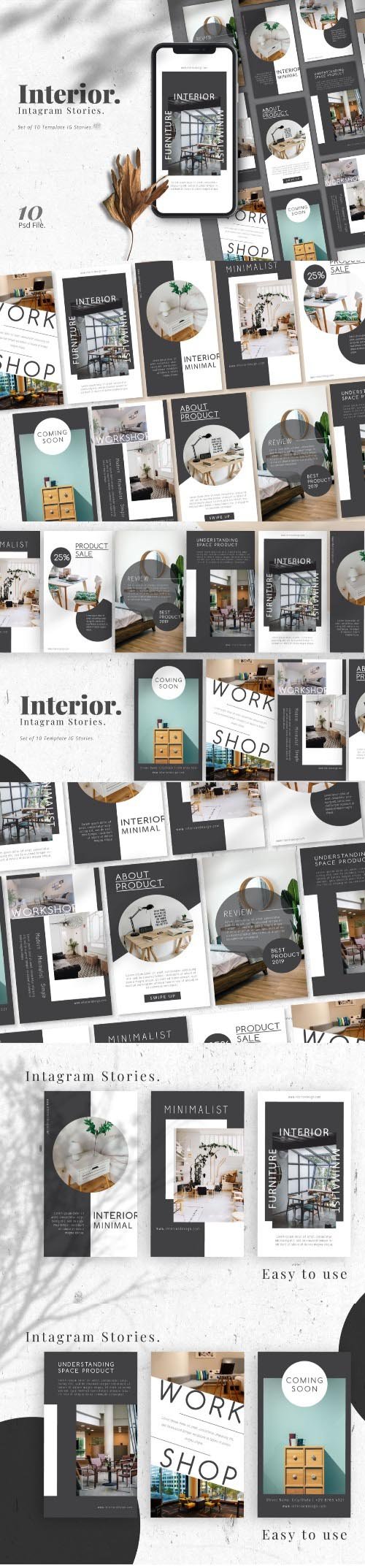 Interior Promotion IG Stories Template