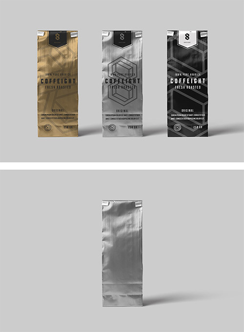 Coffee Bag Mockup