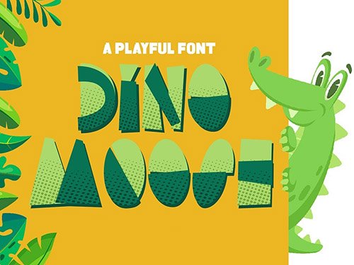 Dino Moose Font