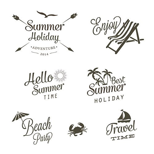 Summer Logo Vectors