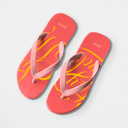 Flip Flops Mockup