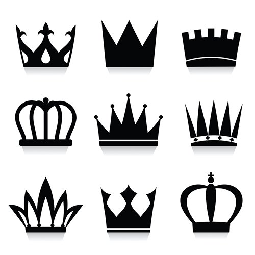 Set of Royal Crowns