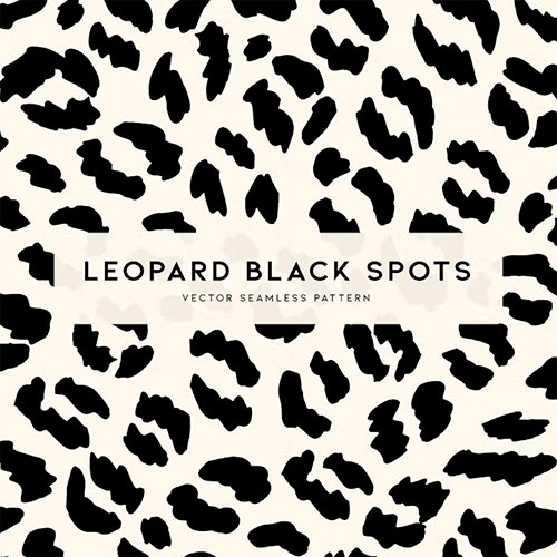 Leopard Black Spots 8ACGCUS