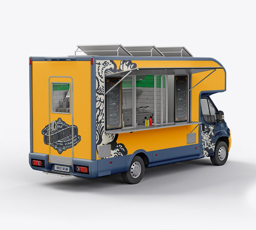 Food Trailer Mockup