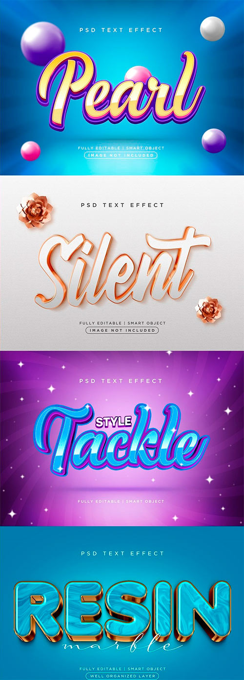 Psd Text Effect Set Part 2