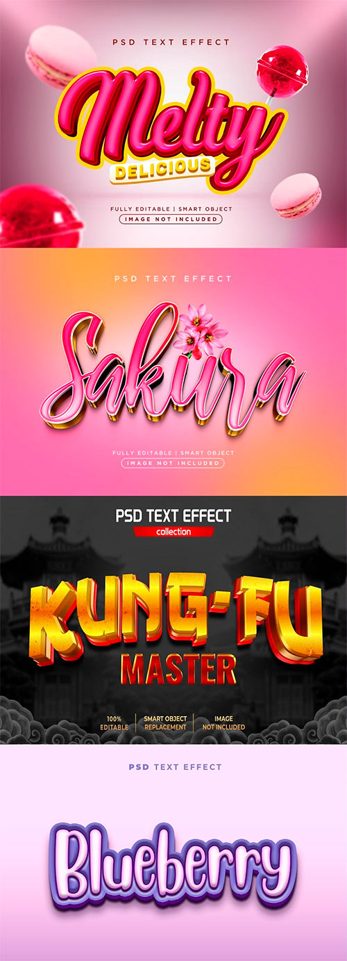 Psd Text Effect Set Part 2