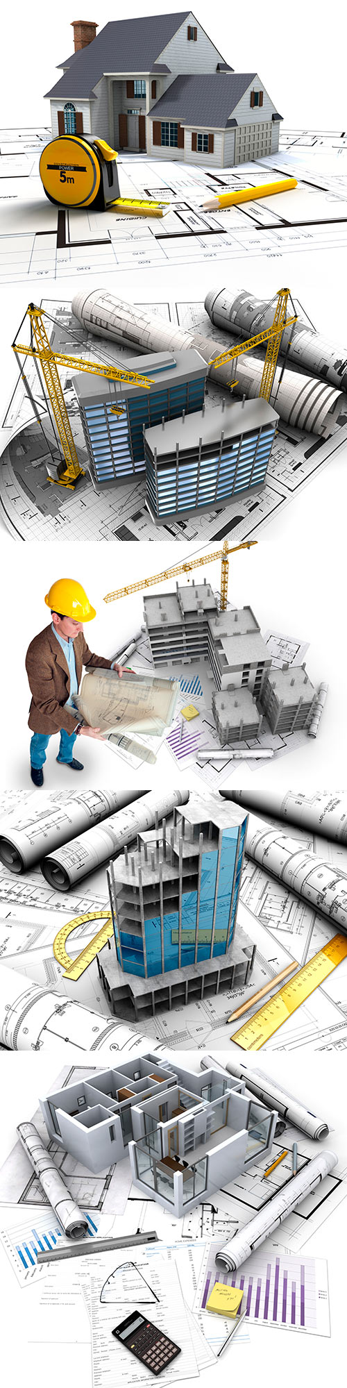 Construction projects and technical drawings