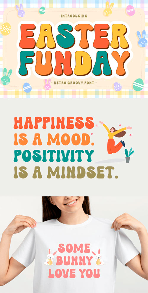 Easter Funday Font 91882193