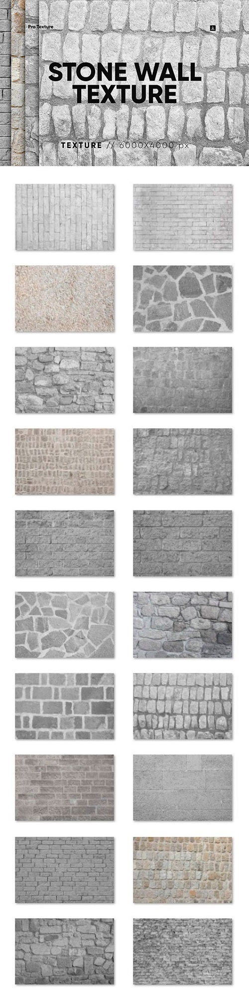 20 Stone Wall Texture HQ FB64C9E