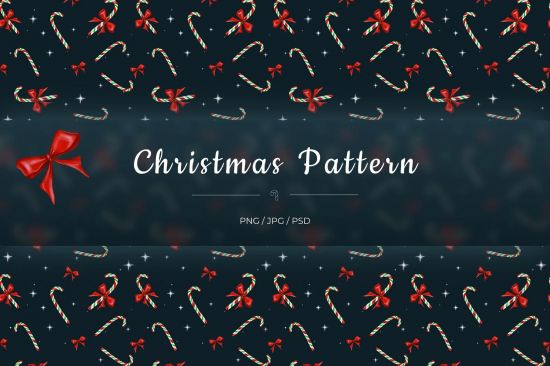 Christmas Candy Pattern LXY3C2E