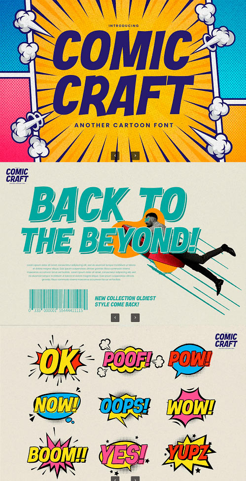 Comic Craft - Another Cartoon Font DD65GRM