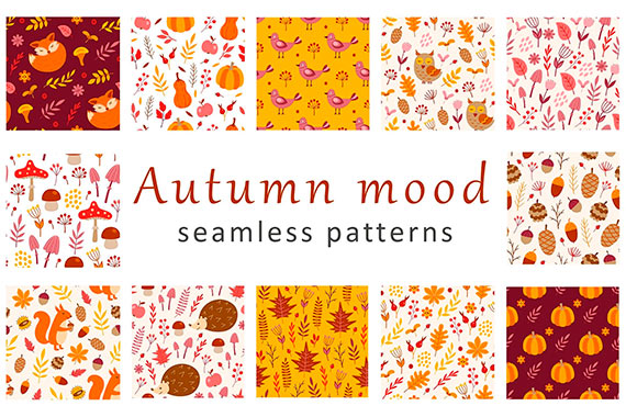 Autumn Mood Patterns AHYUA6S