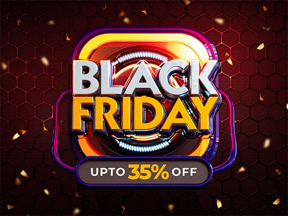 Black Friday Discount Sale Banner Design Template 70656416