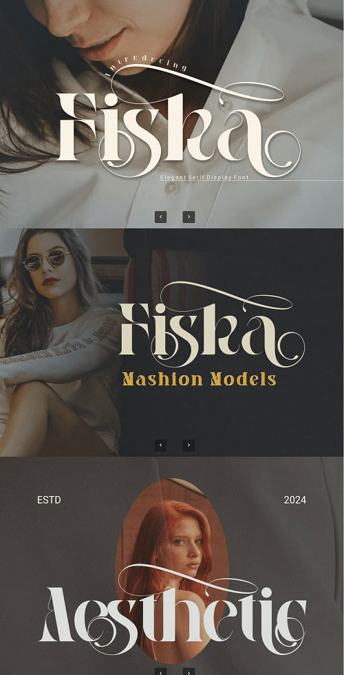 Fiska - Elegant Serif Display LWUA4AW