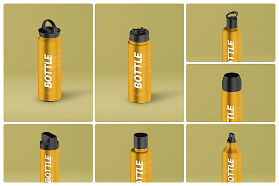 Upper Angle Bottle Mockup 2KQ965Z