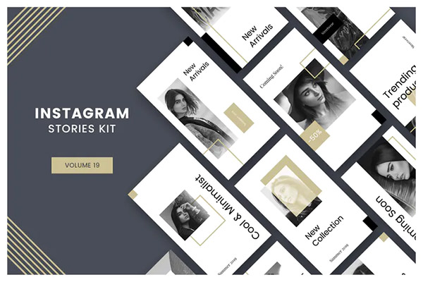 Instagram Stories Kit (Vol.19) PSD