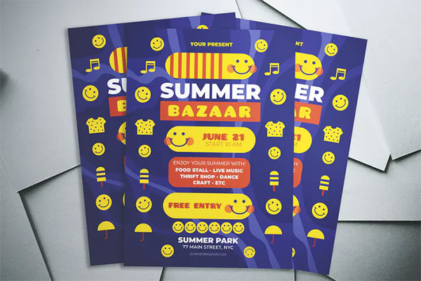 Summer Bazaar Flyer