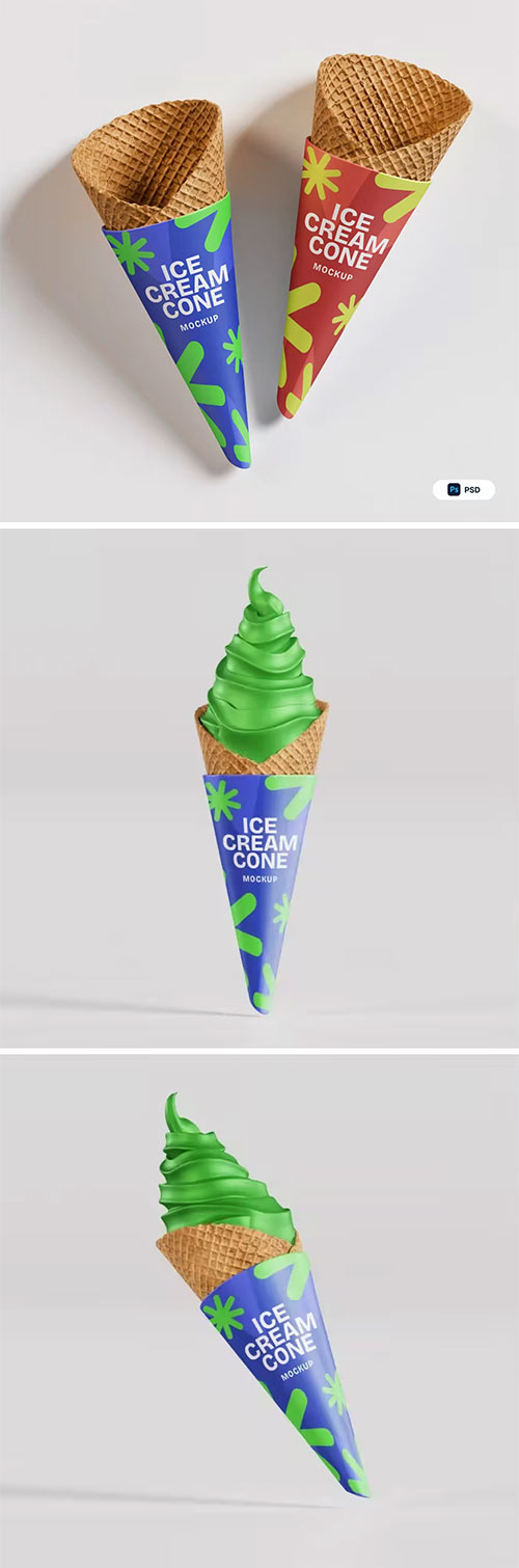 Ice Cream Mockup 29B6FWQ