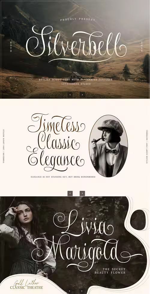 Silverbell Font 29W6EJZ