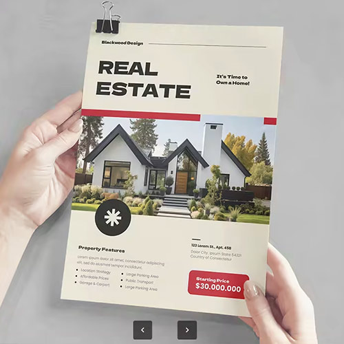 Real Estate Flyer SVLE8F2