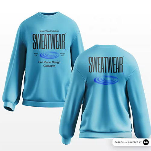 Sweatshirt Mockup 2X4VS2T
