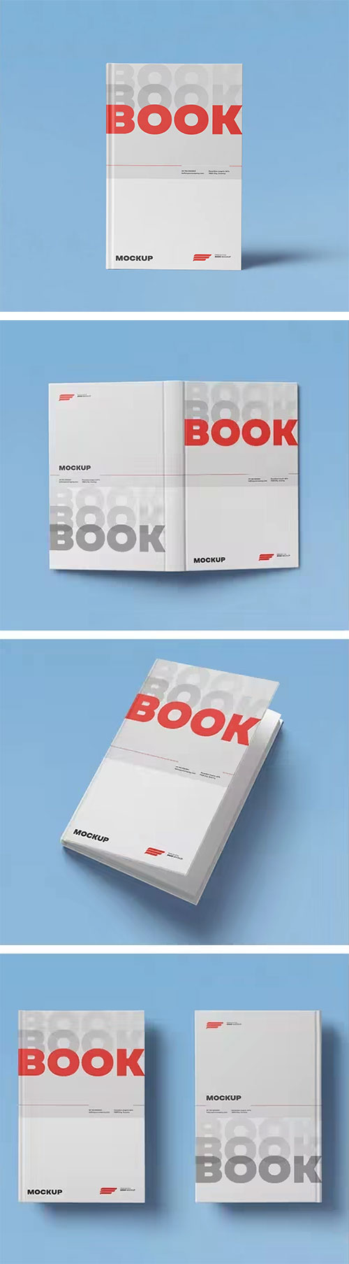 Premium Hardcover Book Mockup WK7FWRN