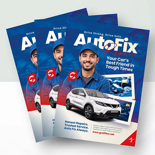 Car Maintenance Flyer Templates 2JFG6MW