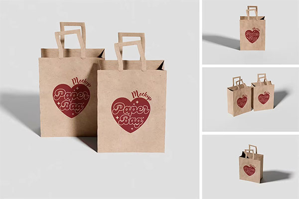 Paper Bag Mockup 5U7VD63