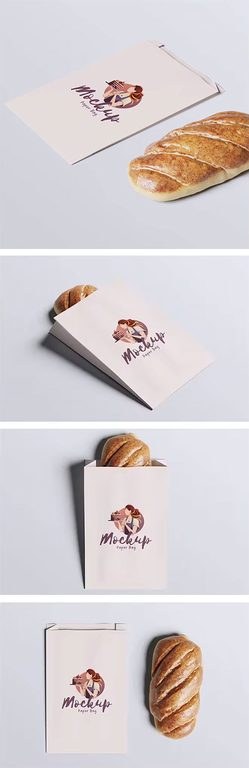 Paper Bag Mockup TJUGYDT