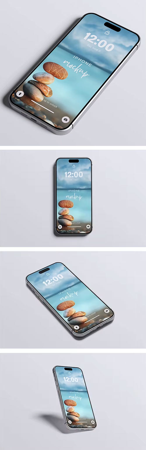 IPhone Realistic Mockup VMWKFWT