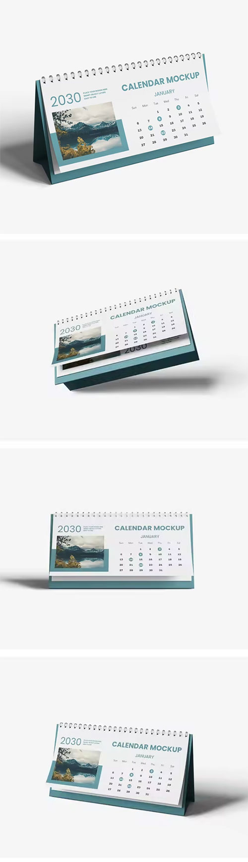 Desk Calendar Mockup WJT9CUM