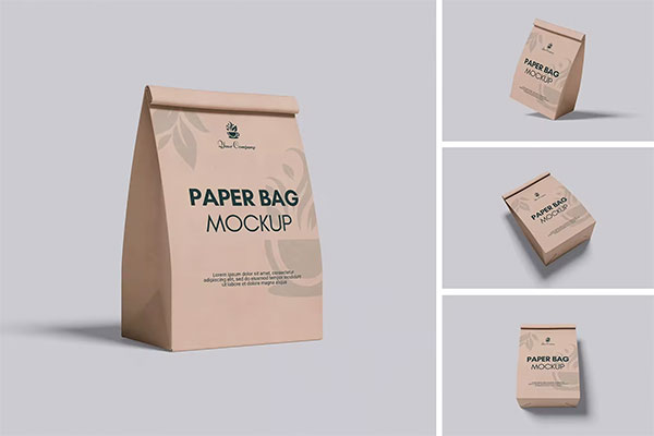 Paper Bag Mockup HDQS5QT