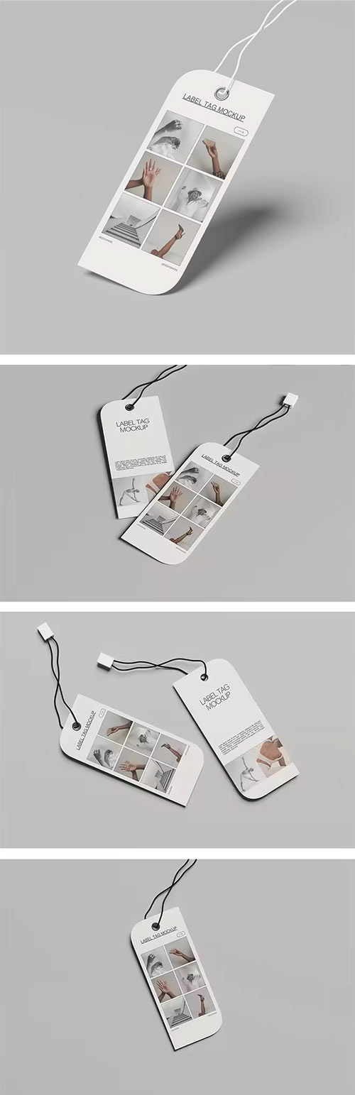 Label Tag Mockup YEHZBBP