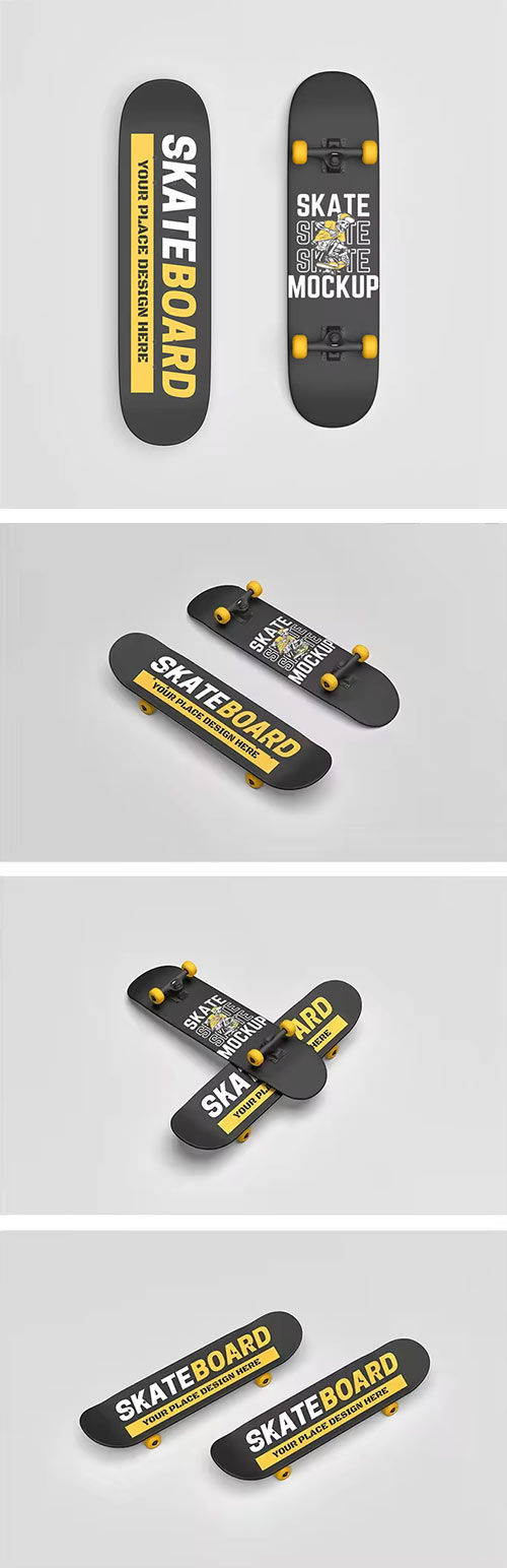 Skateboard Mockup ZNY66QR