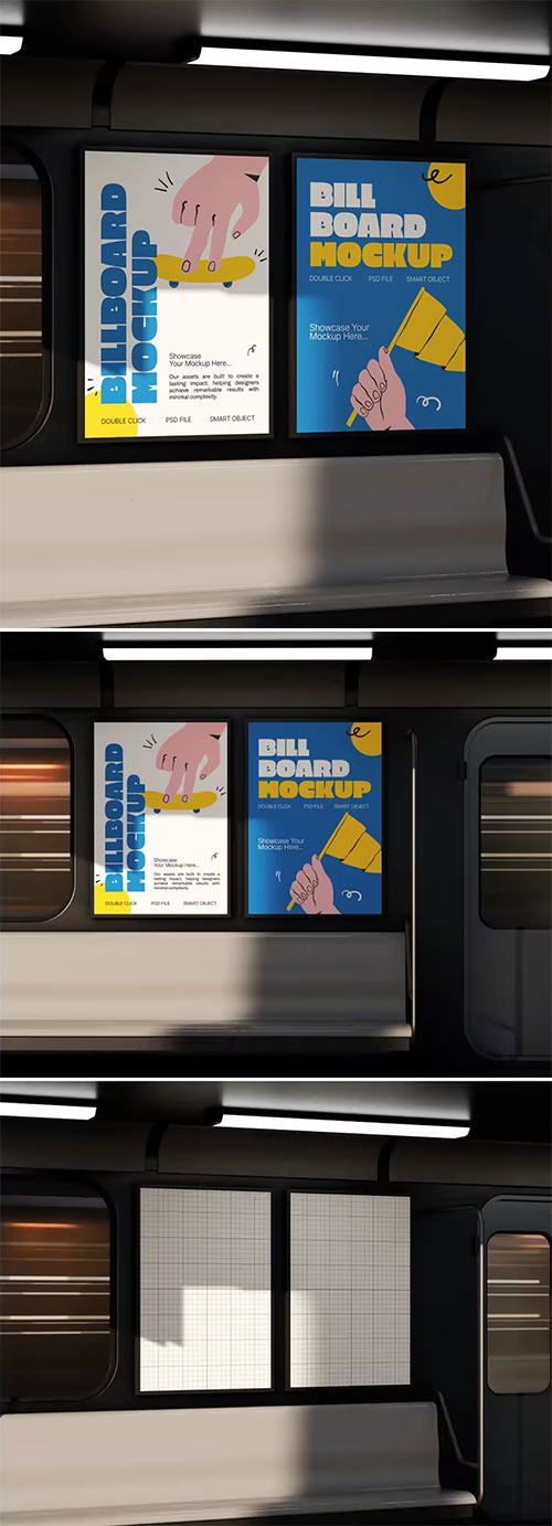 Subway Poster Mockup 8S7MVHP