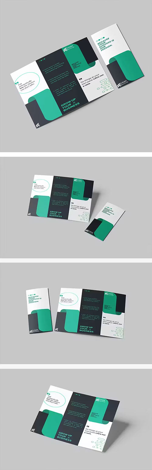 Trifold Brochure Mockup QZ7MYAF