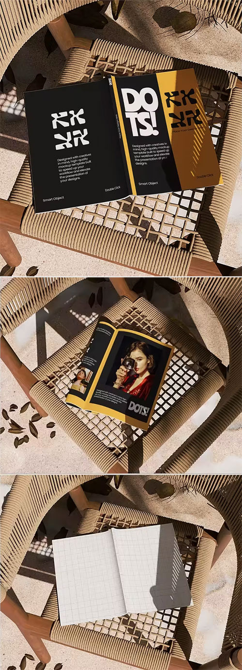 Magazine Mockup TMZG8BG