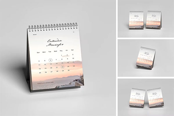 Calendar Mockup H7VBE8J