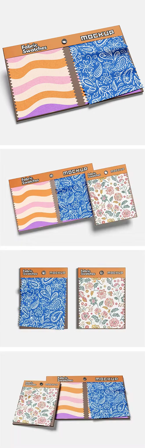 Fabric Swatches Mockup LXBGQ7R
