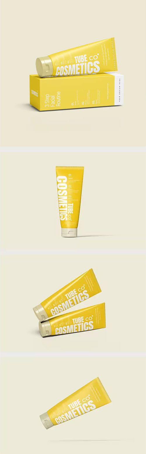 Cosmetic Tube Mockup ER2F5NH