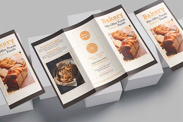 Bakery Trifold Brochure 93H7222