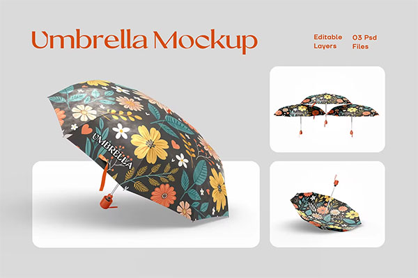 Umbrella Mockup Set DHLP4BV