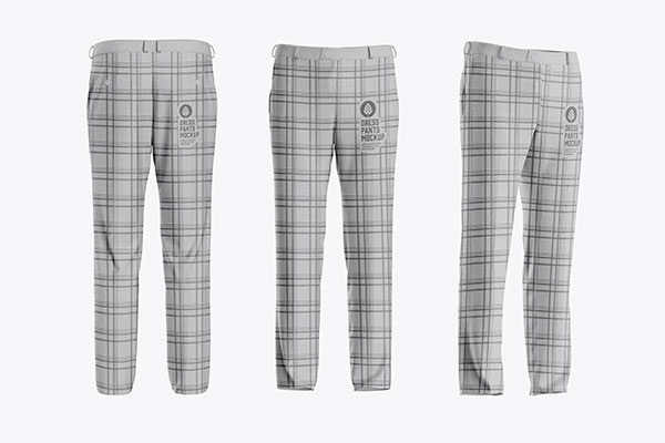 Men's Suit Pants Mockup KJJFPKV